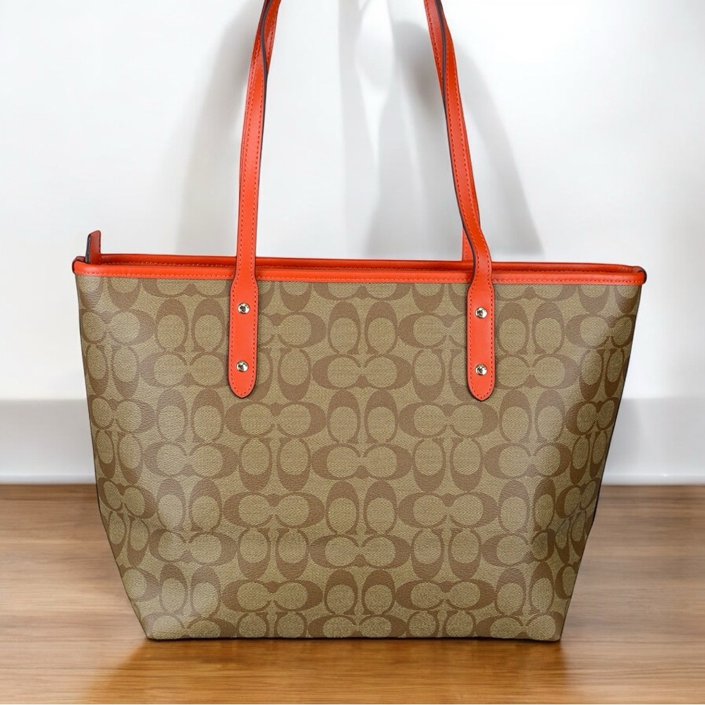 Coach City Zip Tote Bag - Picture 4 of 7